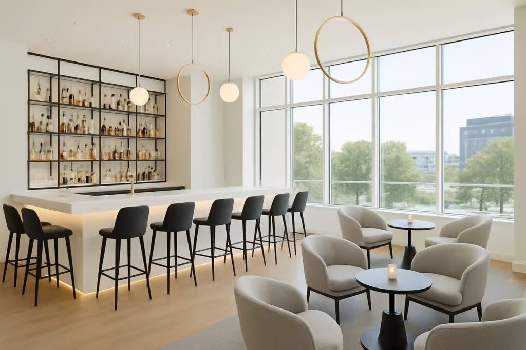 types of bar lighting