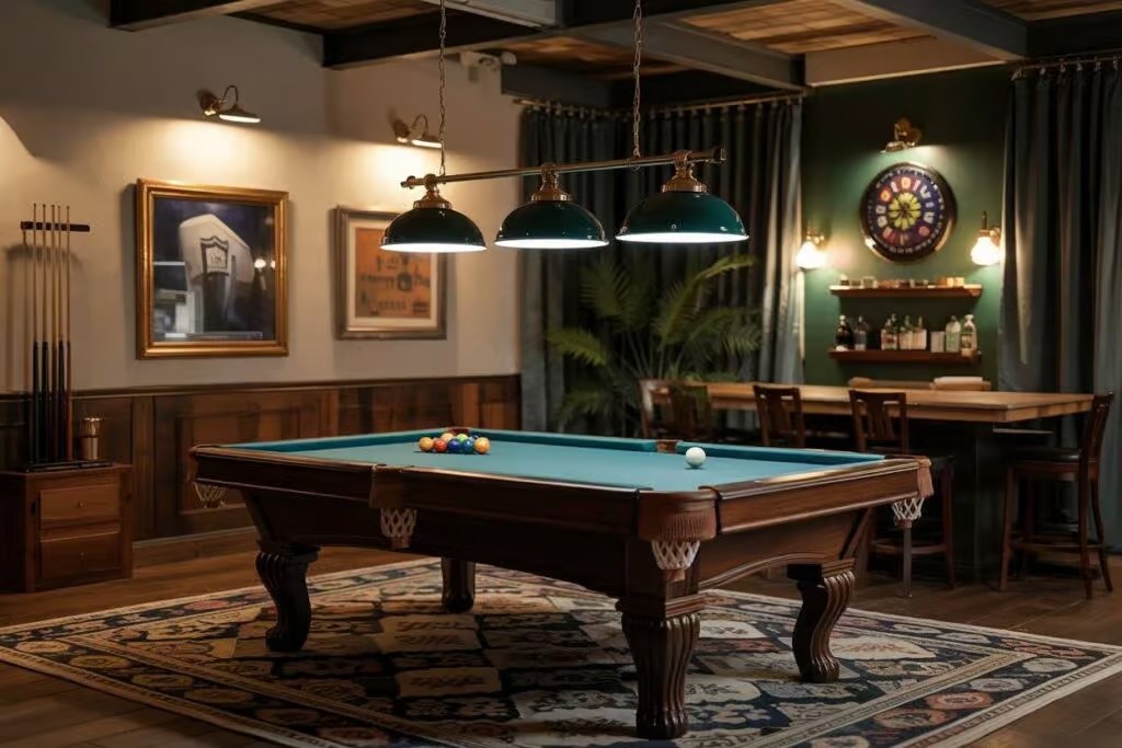 pool table bar lights