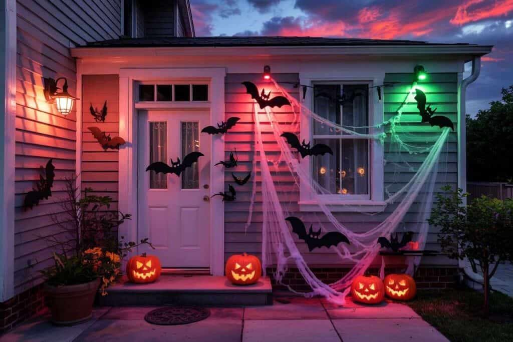 colorful bulbs to light up walls