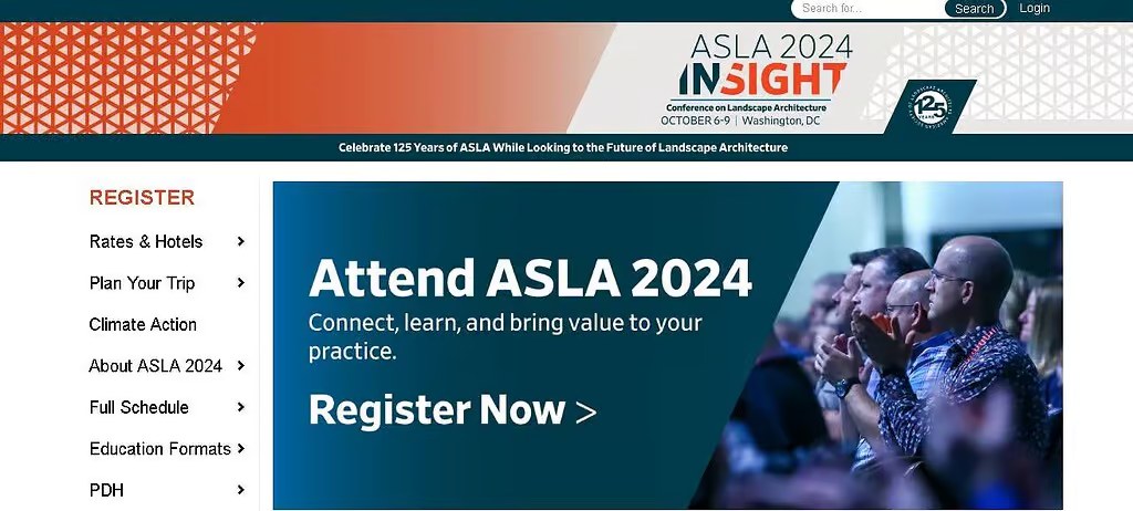 ASLA Conference on Landscape Architecture 2024