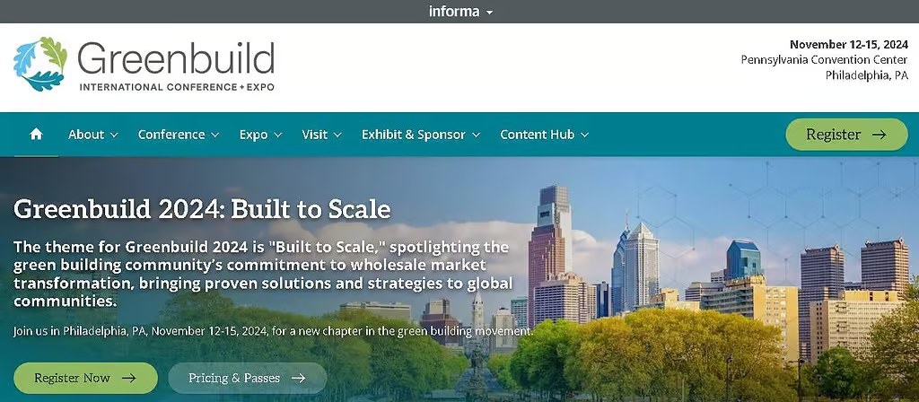 Greenbuild International Conference & Expo 2024
