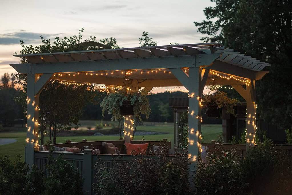 Fairy Lights Pergola Lighting