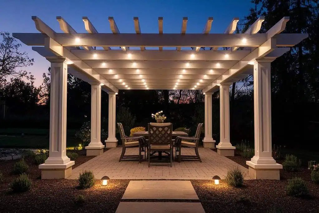 Recessed Lighting Pergola Lighting