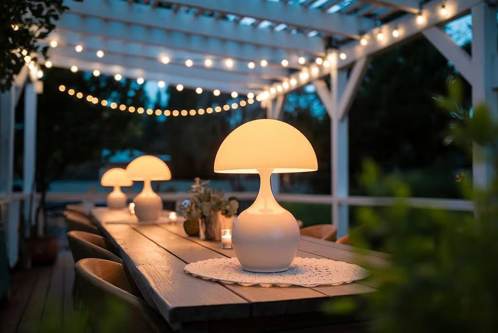 Outdoor Table Lamp Pergola Lighting