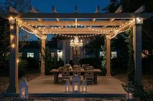 Top 20 Creative Pergola Lighting Ideas (2026)