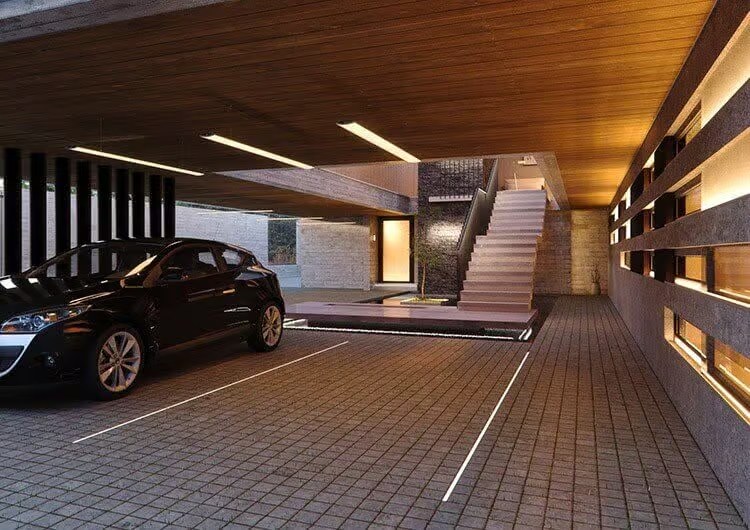 Aluminum Profile in parking and garage lighting