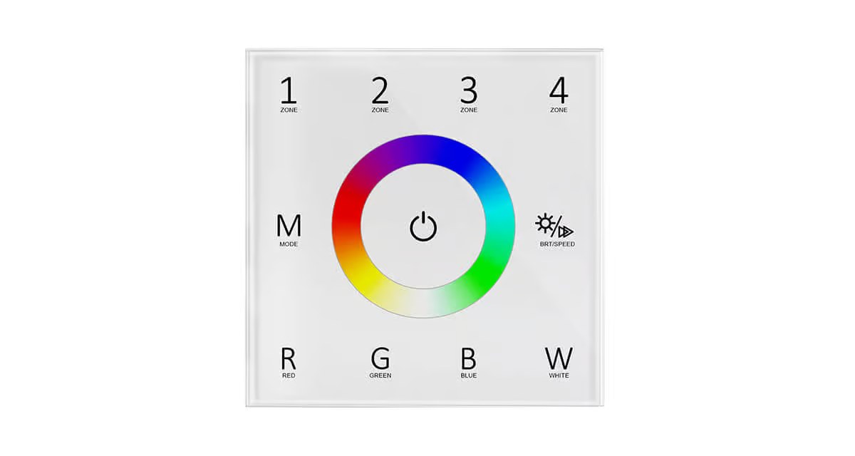 T14, DMX512 Master Controller Wall Mounted Touch Panel