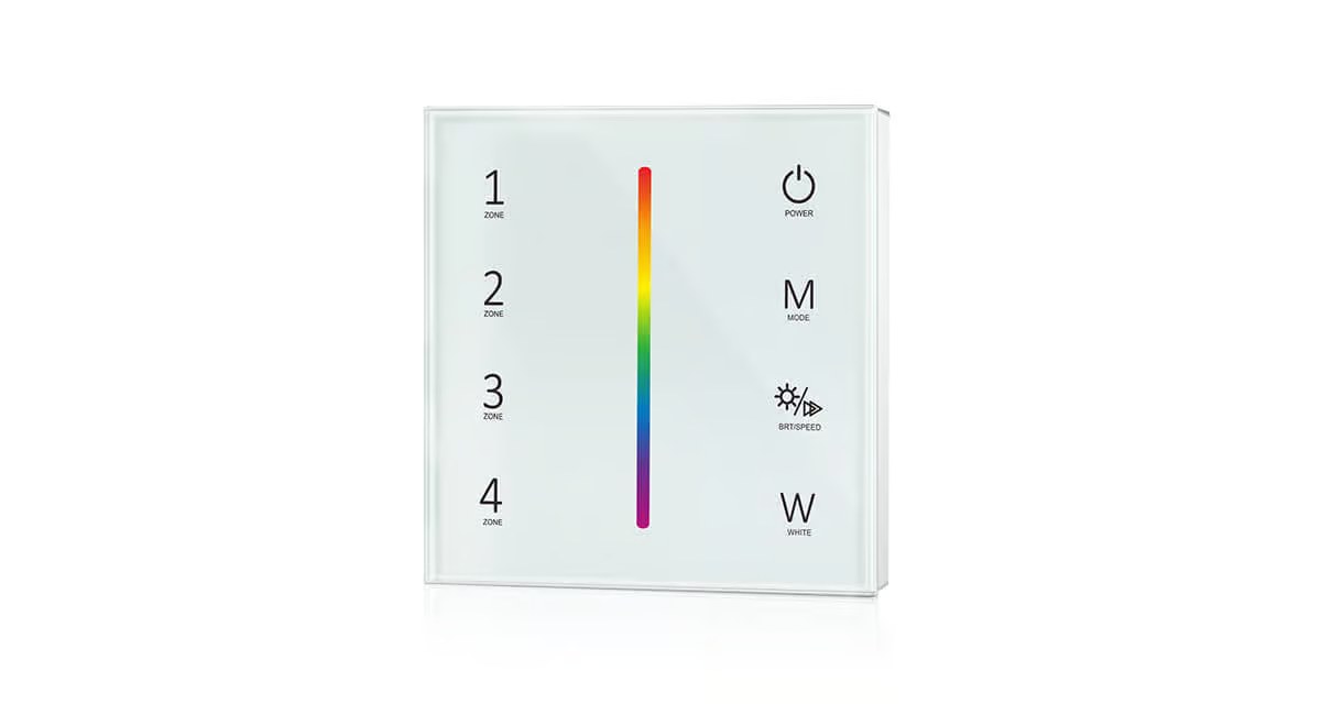 T14-1, DMX512 Master Controller Wall Mounted Touch Panel