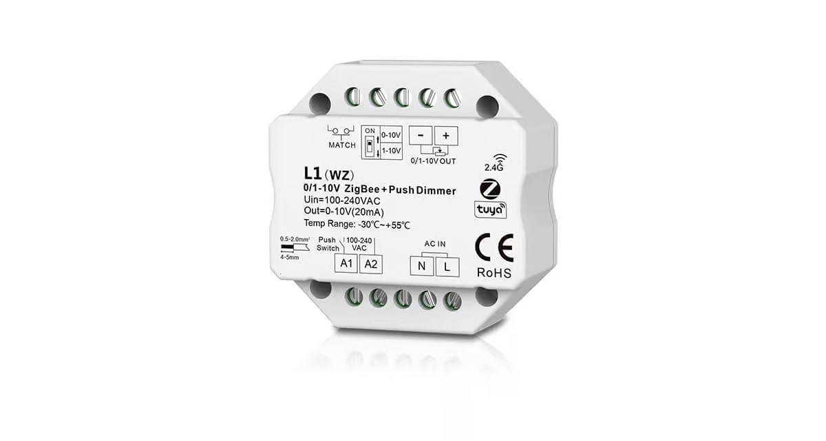 L1(WZ) 0/1-10V ZigBee + Push Dimmber
