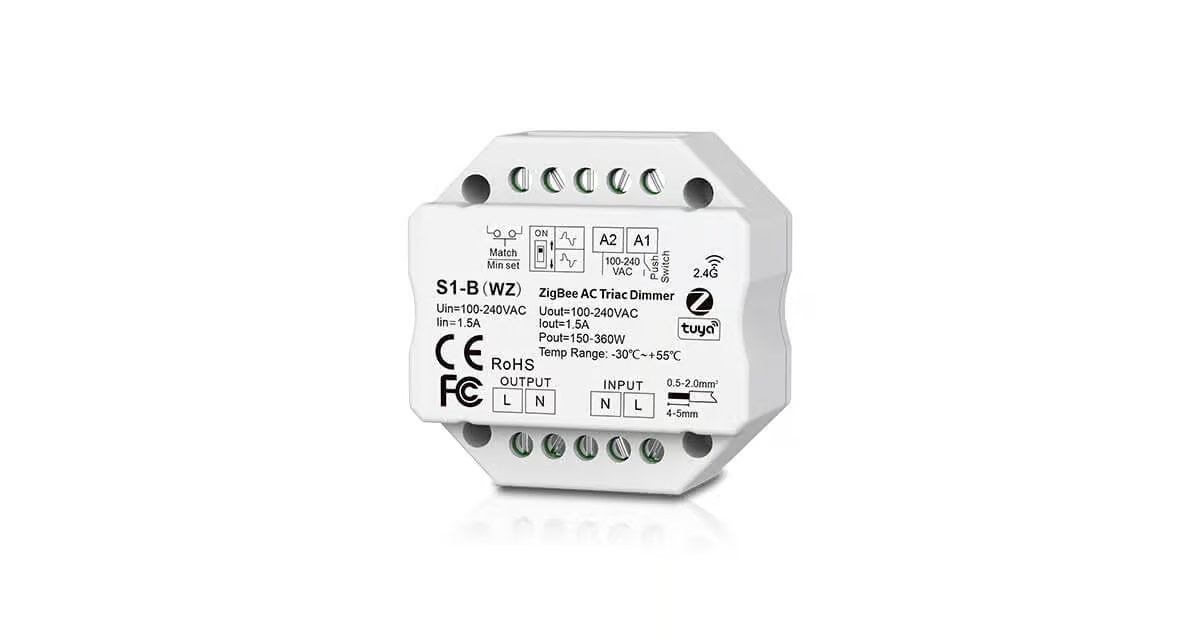 S1-B(WZ) Zigbee AC Triac Dimmer