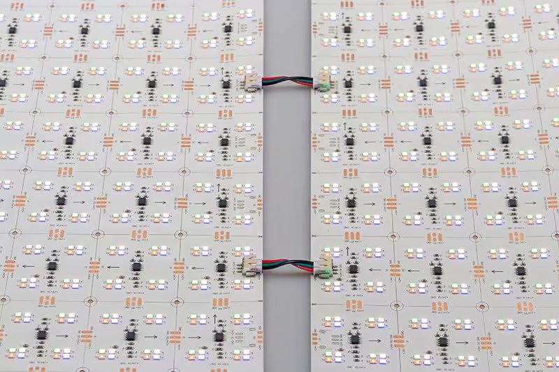 led sheet connect