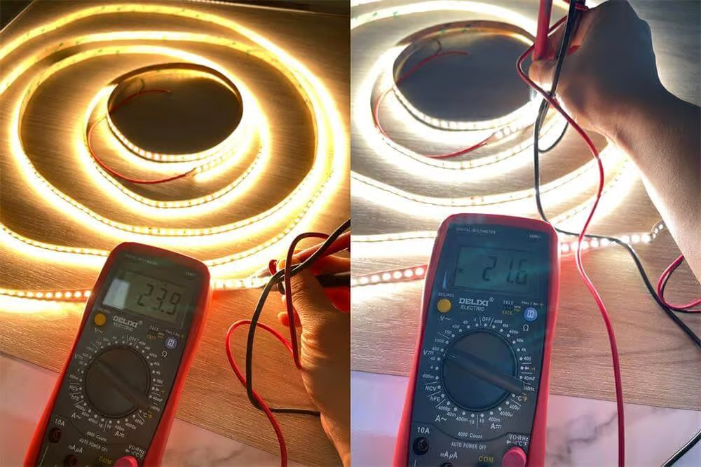 led strip voltage drop